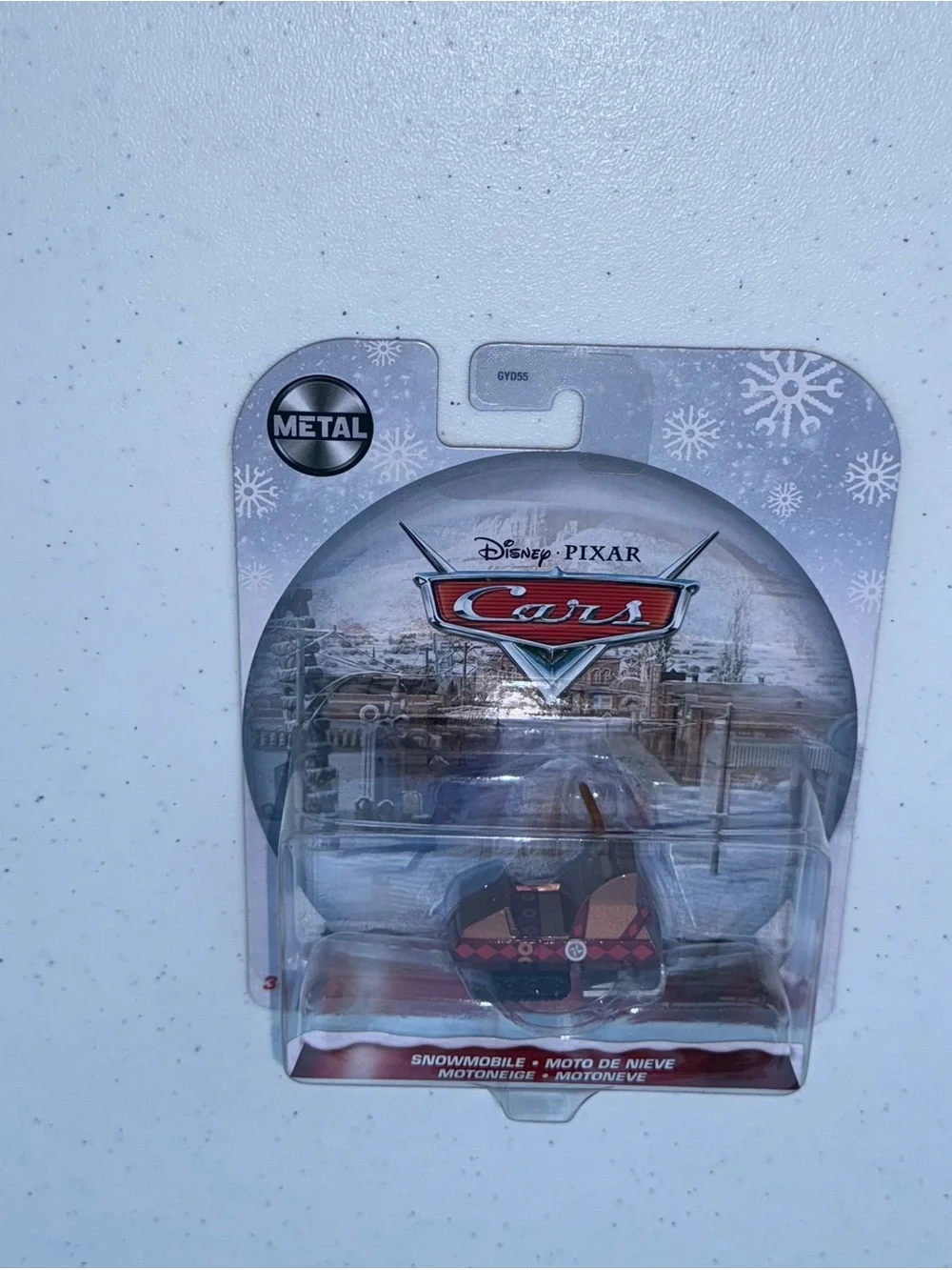 Disney Cars Snowmobile Die-Cast Toy - Holiday Edition